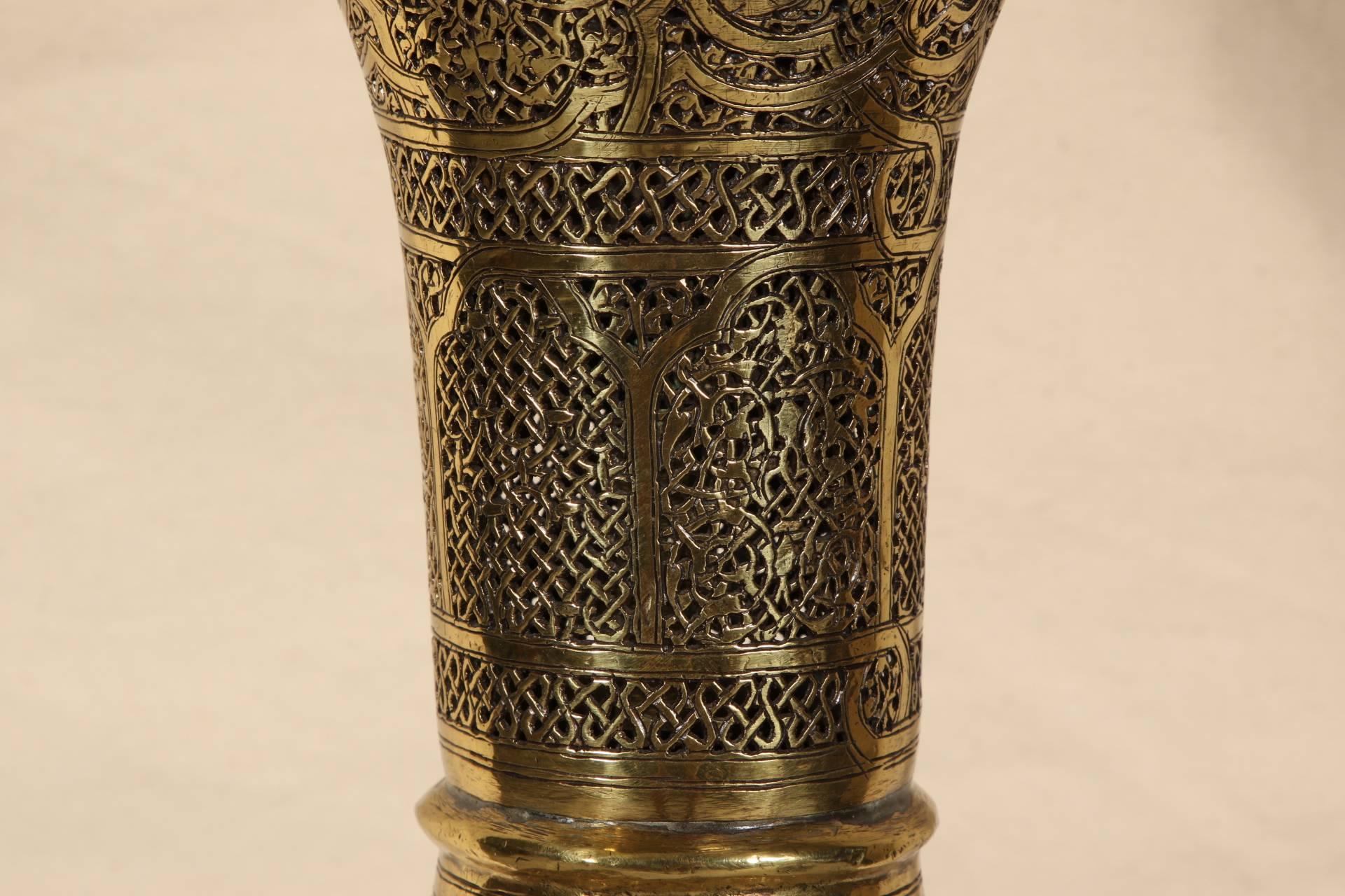 20th Century Eastern Brass Floor Lamp