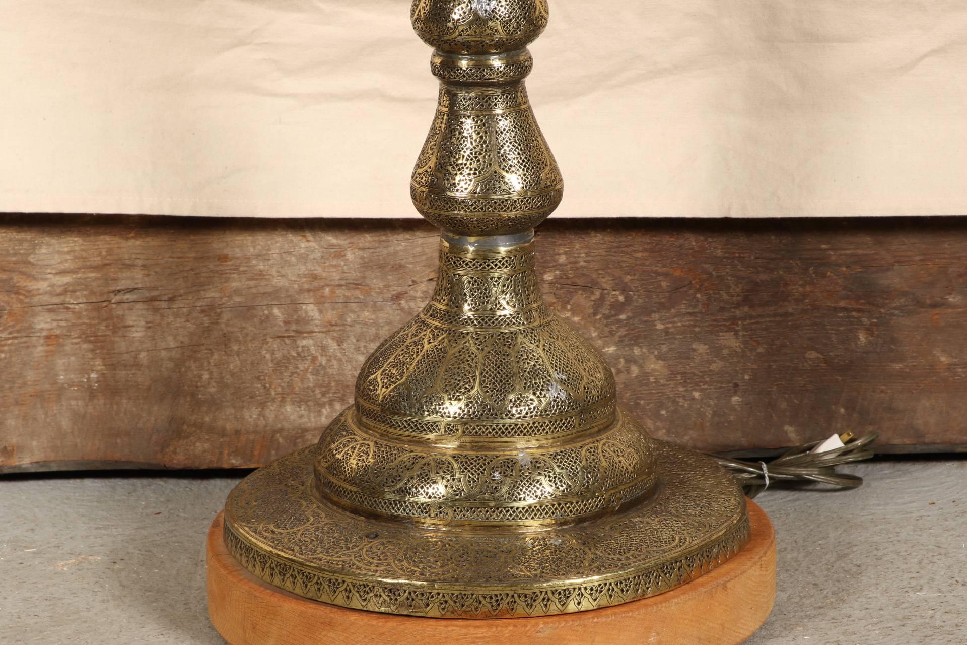 Eastern Brass Floor Lamp 2
