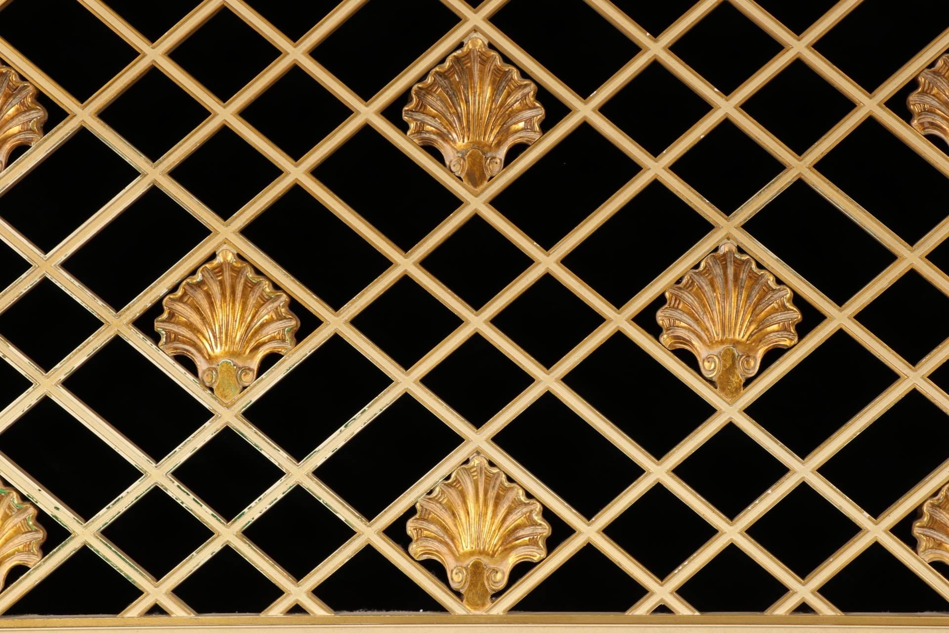 Wood Neoclassical Queen Size Headboard