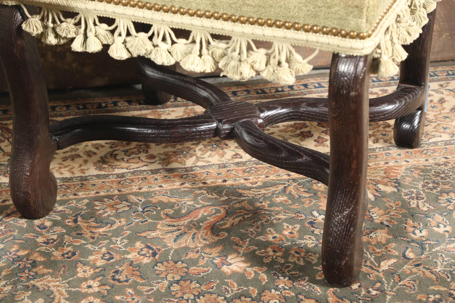 Regency Pair of 18th Century Tapestry Covered Benches For Sale