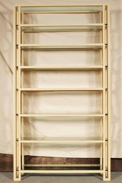 Sistema di scaffali moderni alti di Billy Baldwin