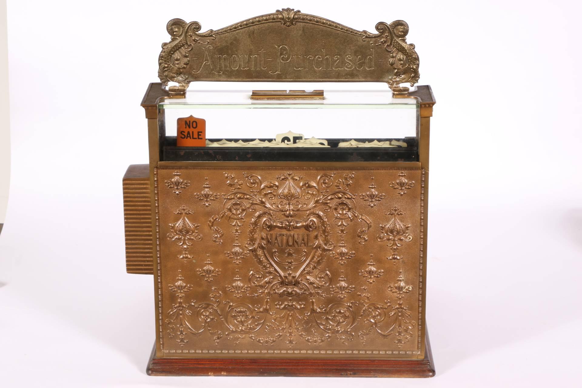 Industrial Fine Antique National Cash Register Model #349, circa 1911