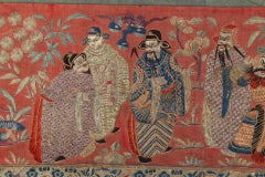 Antique Chinese Embroidered Panel