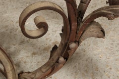 AntiqueHand Wrought Iron Chandelier forRestoration