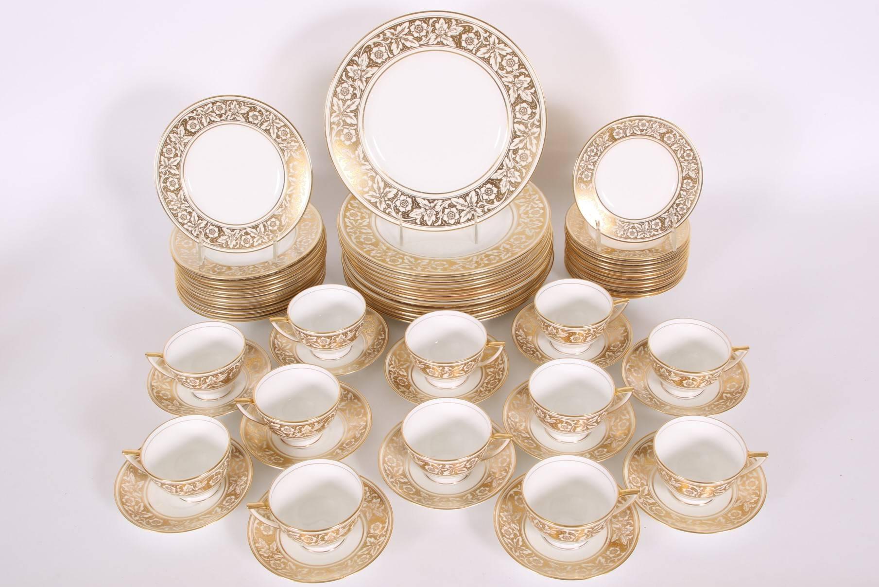 bone china service for 12