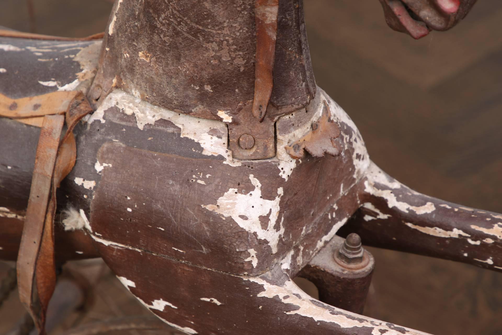 Victorian Velocipede with Hand Cranks, circa 1880 In Fair Condition In Bridgeport, CT