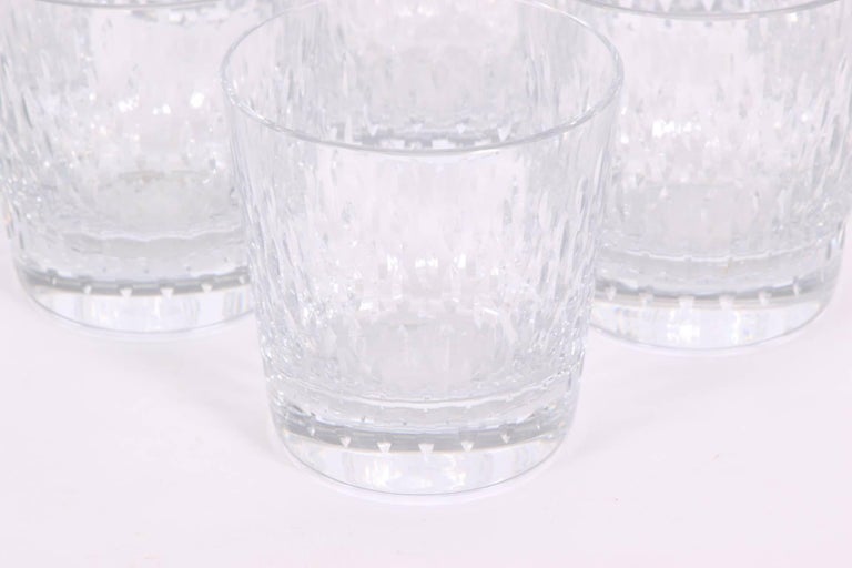 Set of Ten Baccarat Double Old Fashioned Paris Glasses at 1stDibs