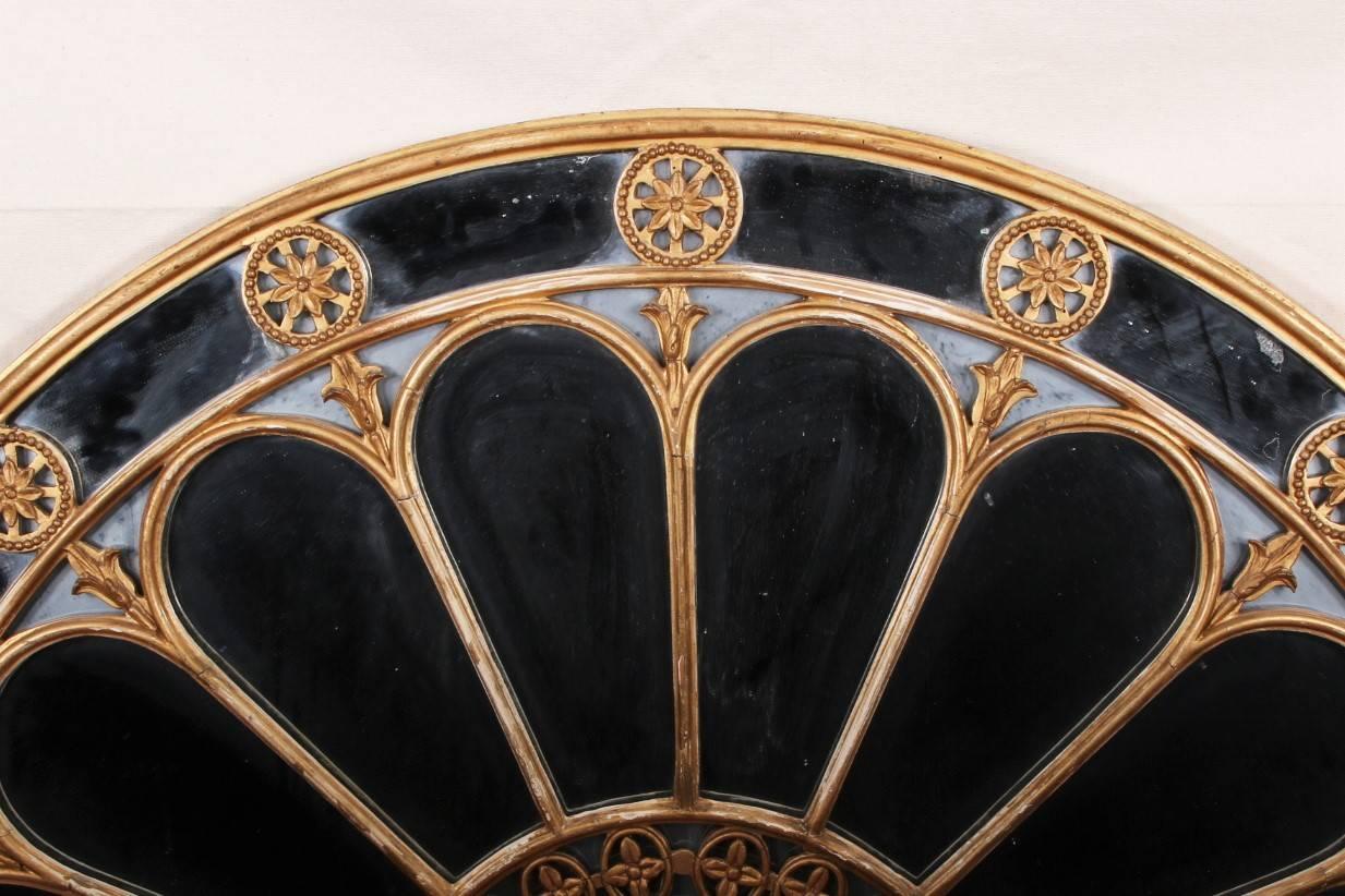Early 19th Century Late Georgian Gilt Palladian Form Mirror 3