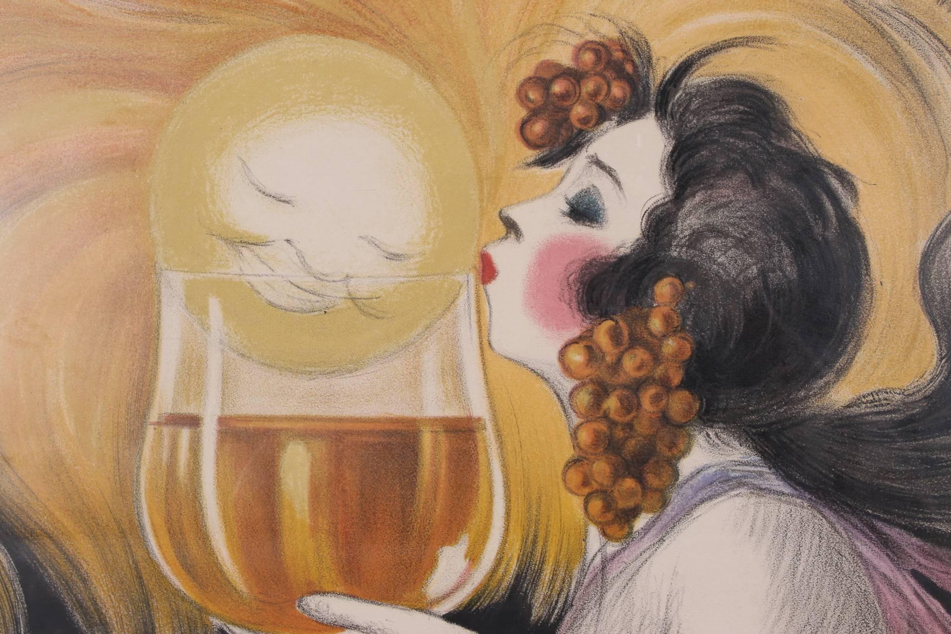 Vintage 1927 “Cognac Monnet” Poster by Leonetto Cappiello at 1stDibs