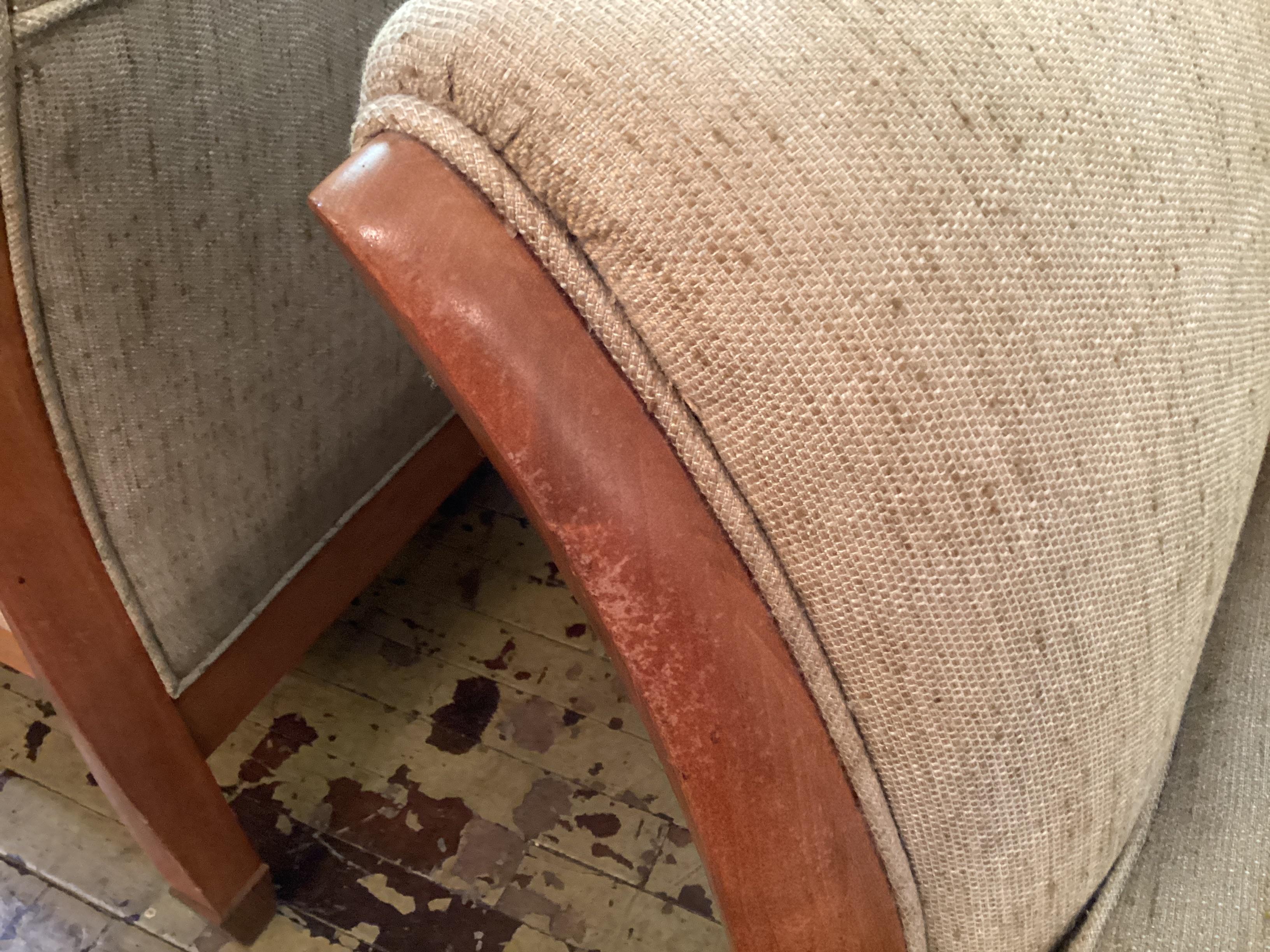 Paire de chaises club Post Design Modernity faites sur mesure en vente 1