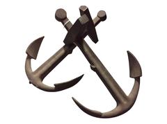 Bronze Anchor Pair, circa 1940s