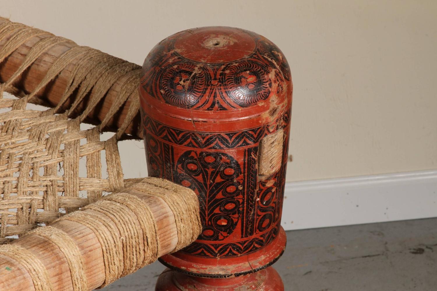 Antique Indian Rope Bed at 1stdibs