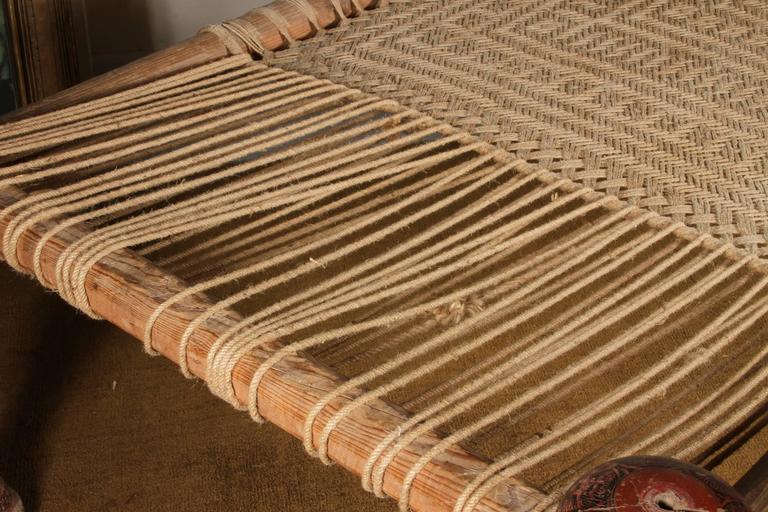 Antique Indian Rope Bed at 1stDibs