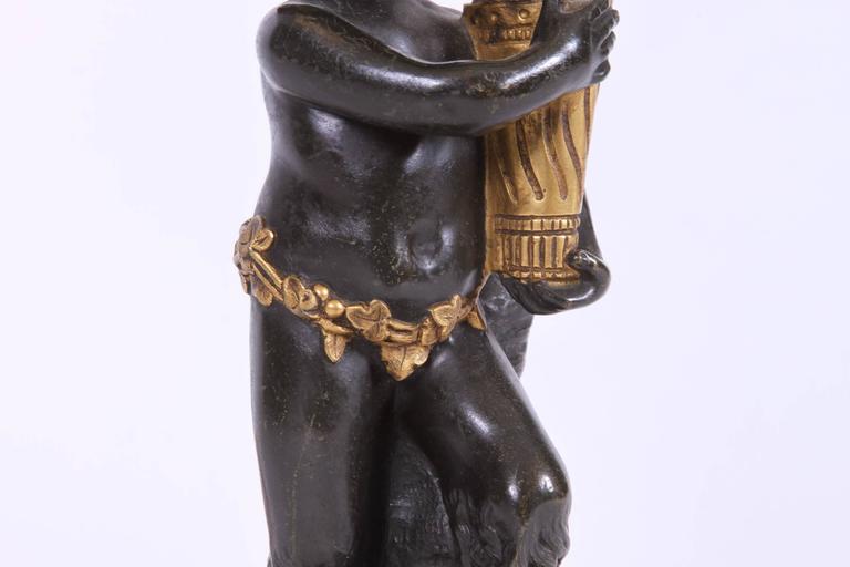 Antique French Bronze Cherub Lamp at 1stDibs bronze cherub table lamp, antique bronze cherub