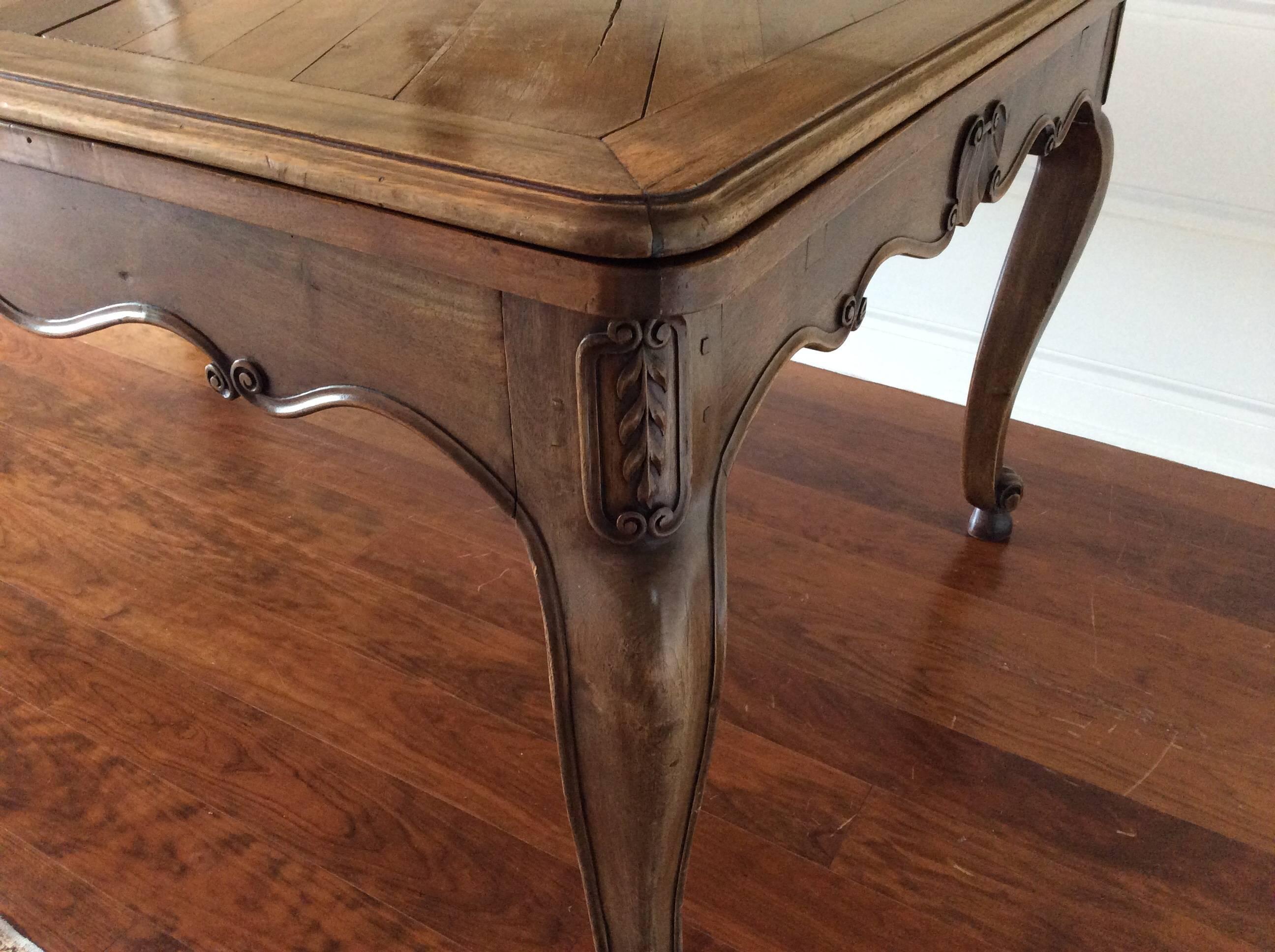 19th Century French Parquetry Dining Table 3