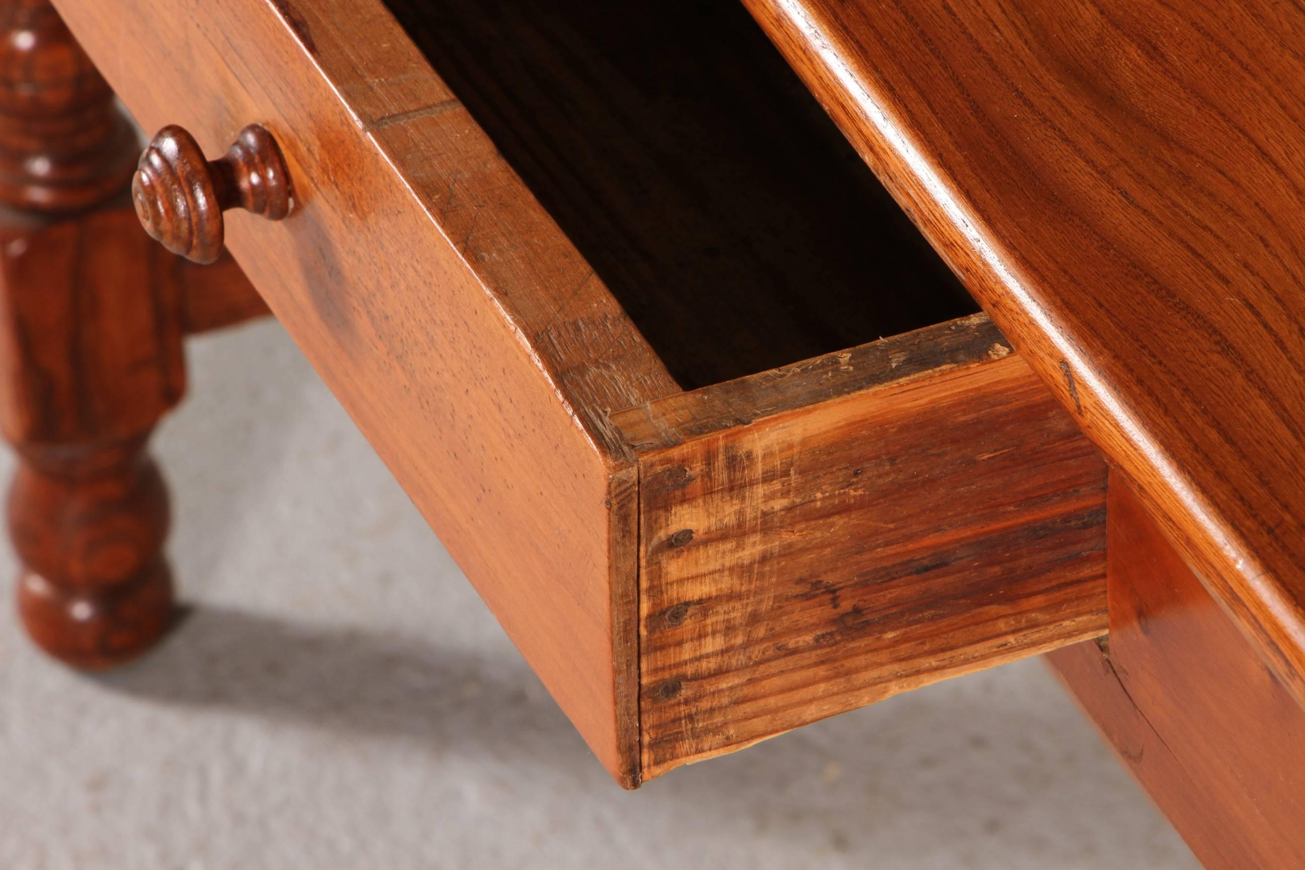 19th Century French Work/Console Table In Excellent Condition In Bridgeport, CT