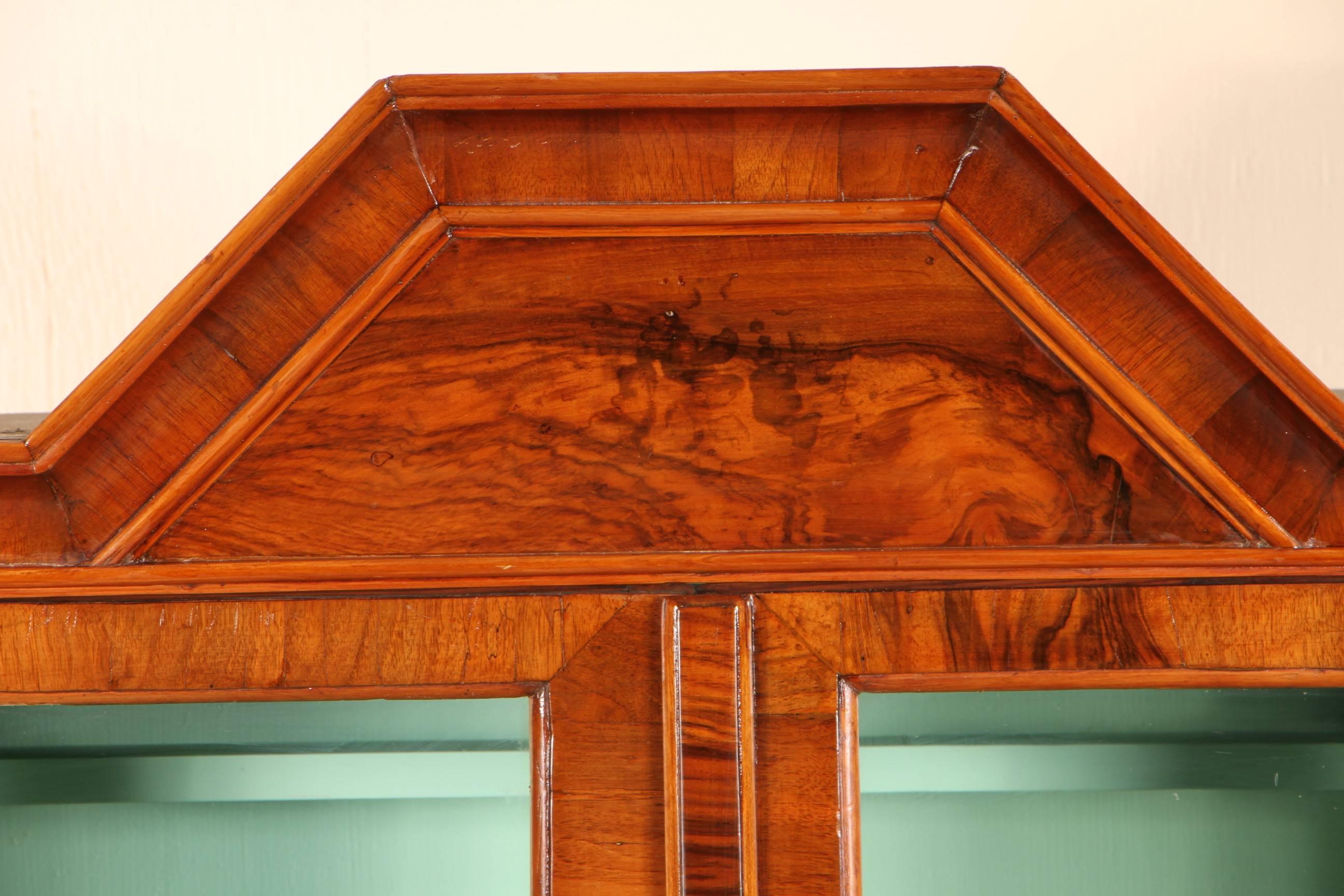 Fine 18th Century Exotic Walnut Cabinet In Good Condition In Bridgeport, CT