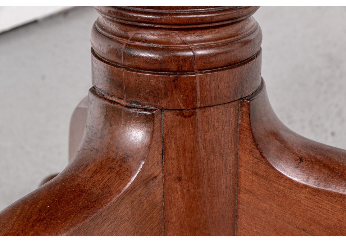 Fine American PA Mahogany Round Table, 1780 For Sale 1