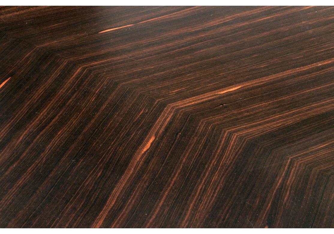 Georgetti Erasmo Luxury Italian Oval Desk by Massimo Scolari For Sale 5
