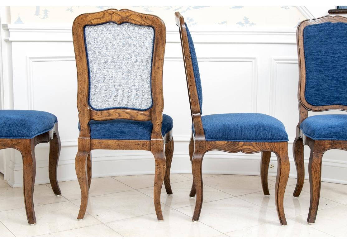 Set di quattro sedie da pranzo francesi in stile Luigi XV in vendita 2