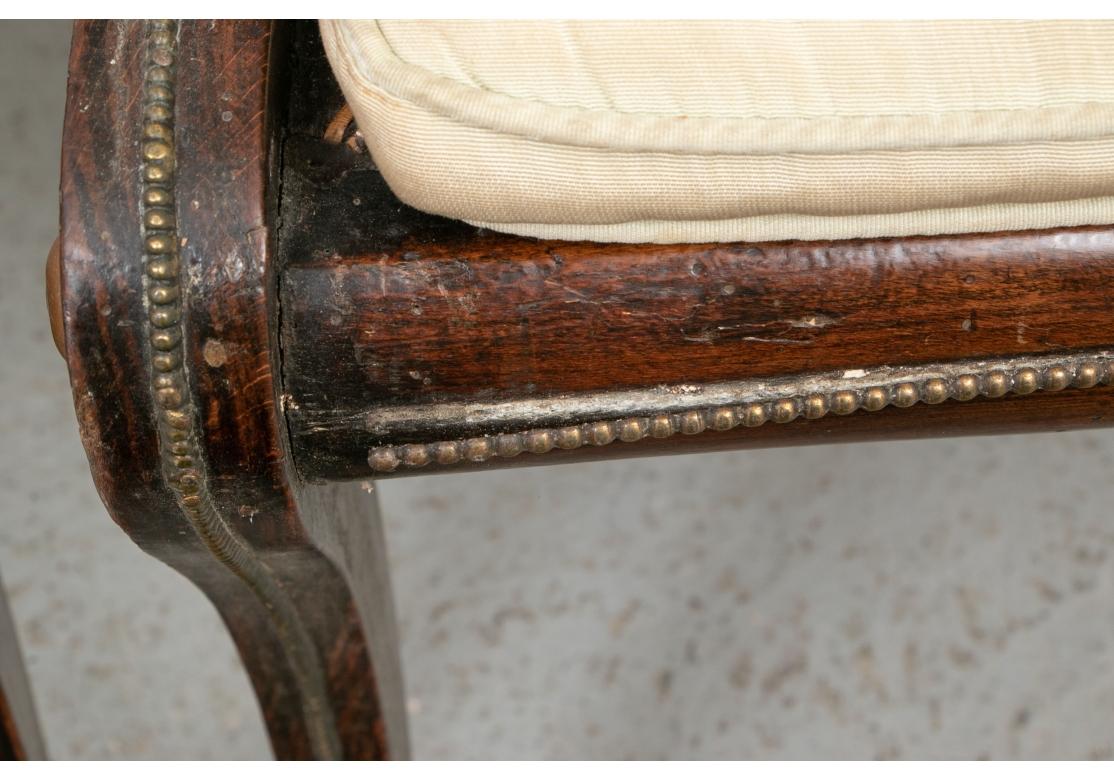 Set Of Four Elegant Regency Side Chairs, 1810 For Restoration For Sale 5