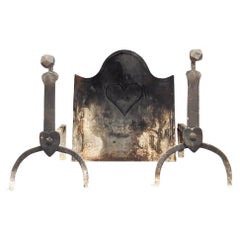 Metal Andirons