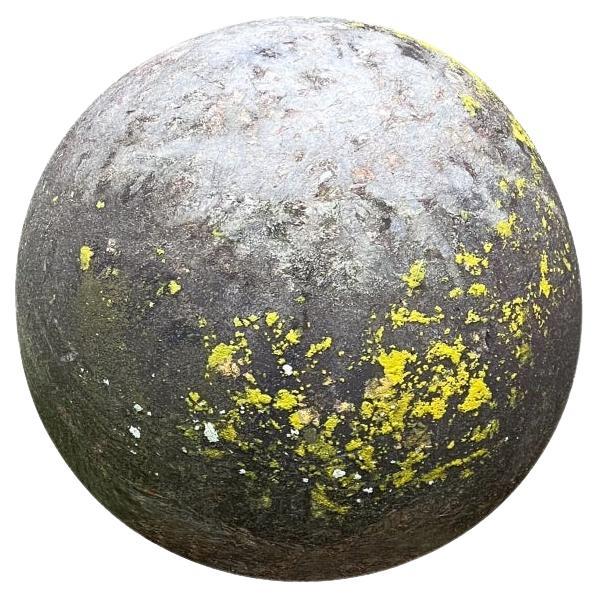 Large And Fine Stone Garden Sphere