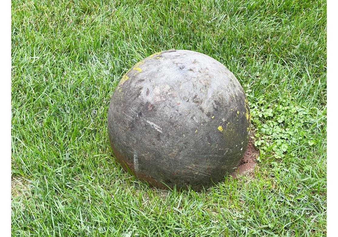 Unknown Large And Fine Stone Garden Sphere For Sale