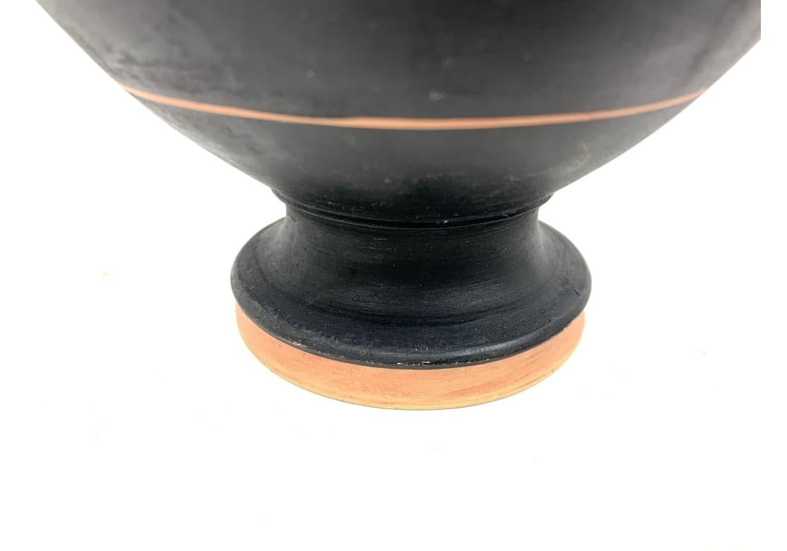 Grande brocca per acqua Hydria a figure rosse riprodotta dal museo greco in vendita 6