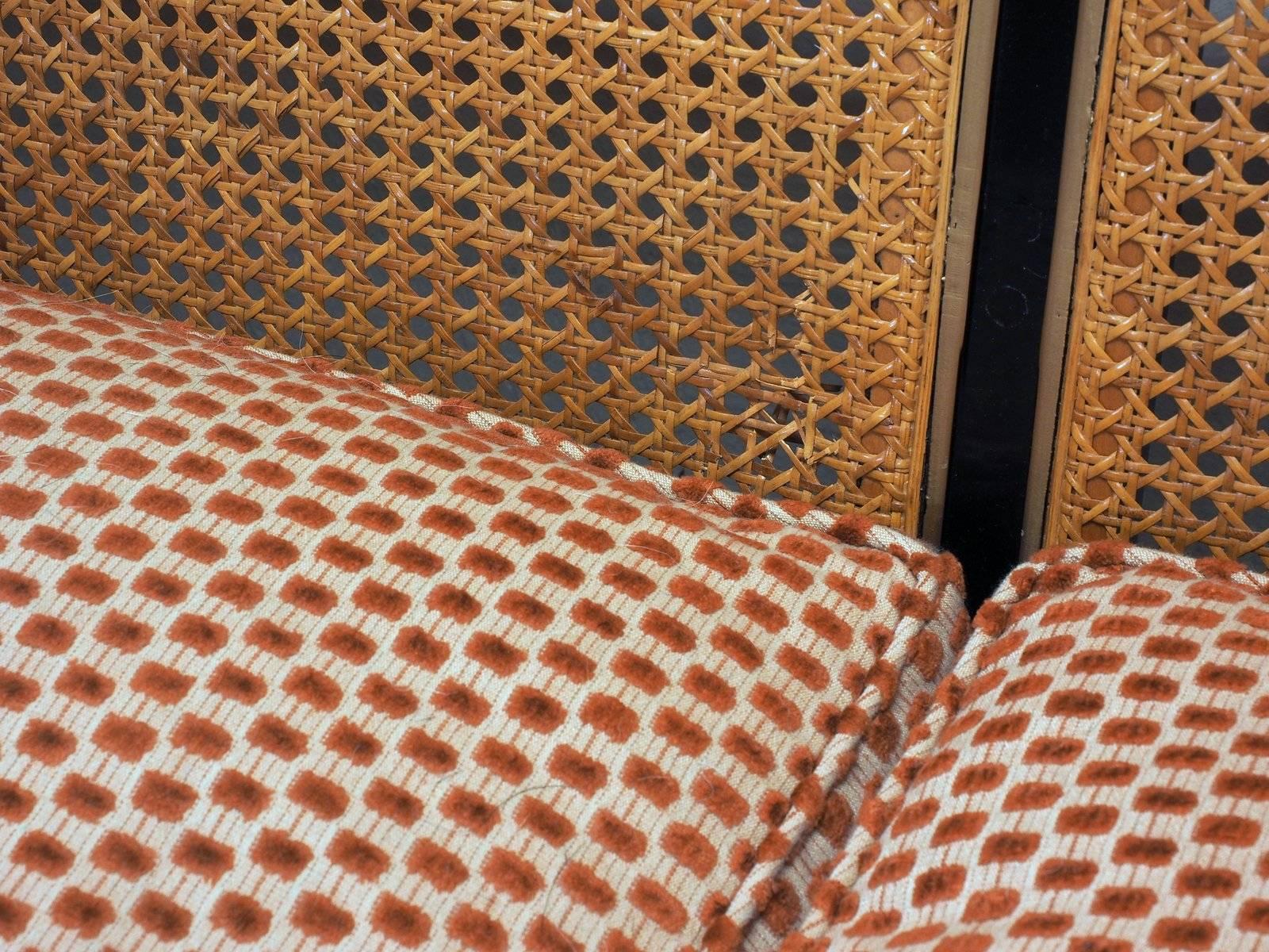 20th Century Classic Hollywood Regency Sofa in Custom Fabric