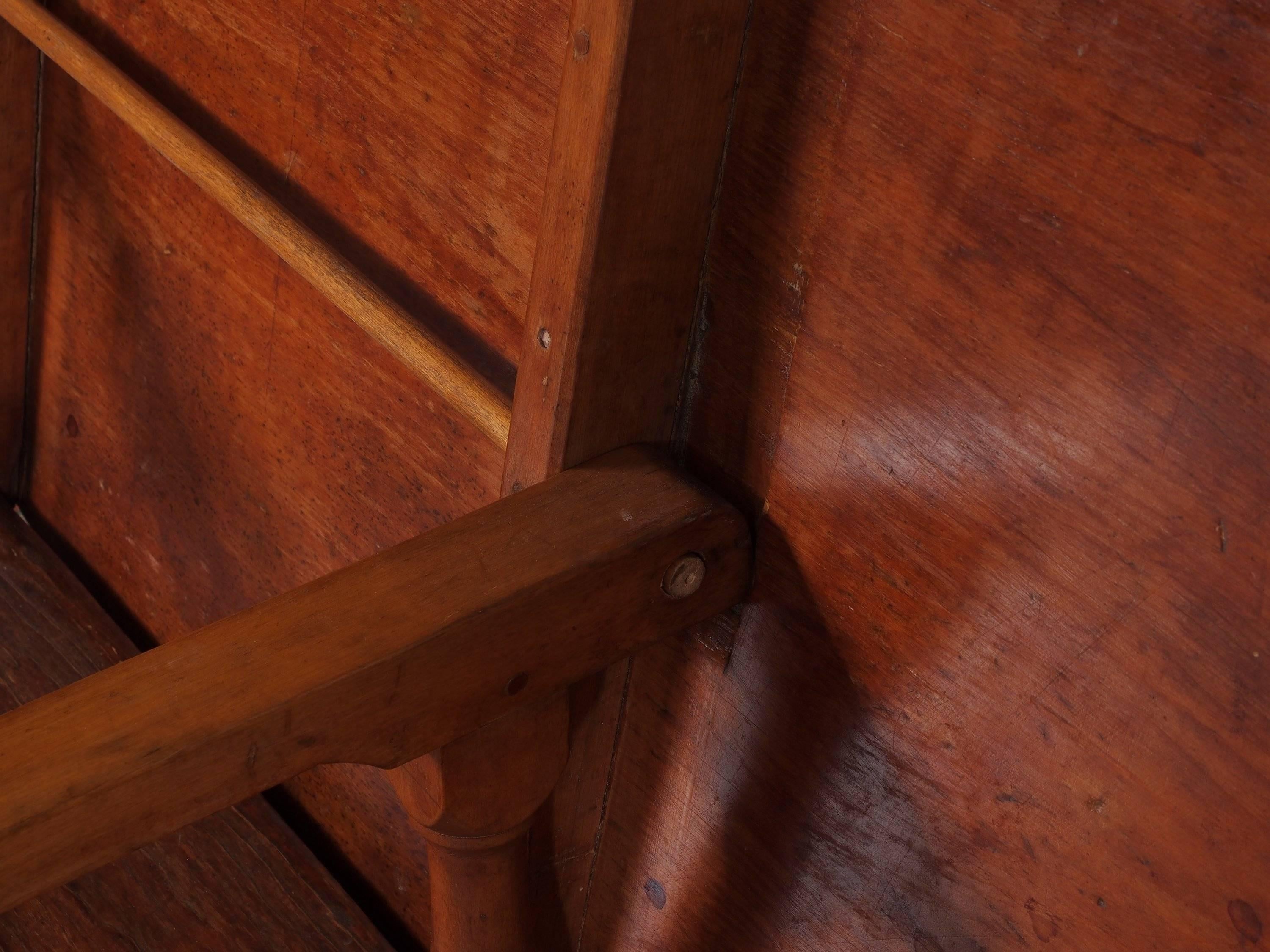 Antique American Pine Table or Bench in Original Condition 4