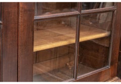 George III Mahogany Grand Book Case Cabinet Ca. 1770-90