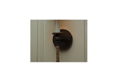 Pair Of Vintage Duchess Sconces In Hollywood Regency Style- #1