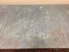 1920s Industrial Zinc Top Potting Table