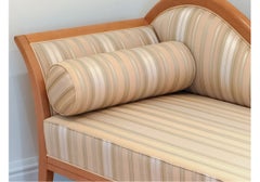 Vintage Custom Vienna Chaise Attributed To Morello Gianpaolo