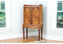 Fine Quality Antique Aesthetic Movement Mahogany Specimen Case