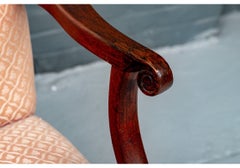 Inlaid Antique Georgian Style Arm Chair with Fine Form