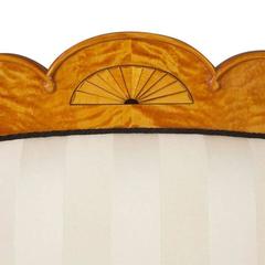 Biedermeier Birchsofawith Removable Back
