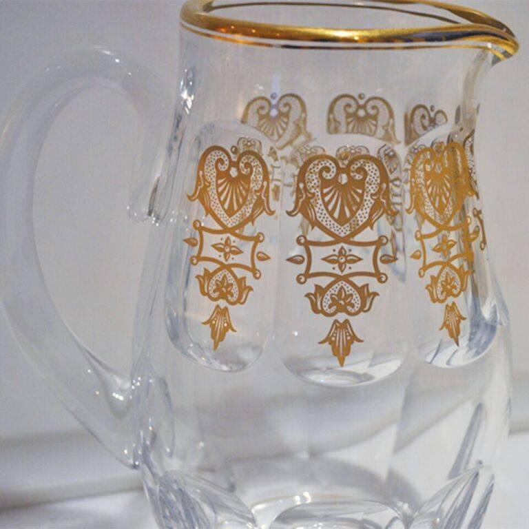 French Empire by Baccarat Crystal Pitcher