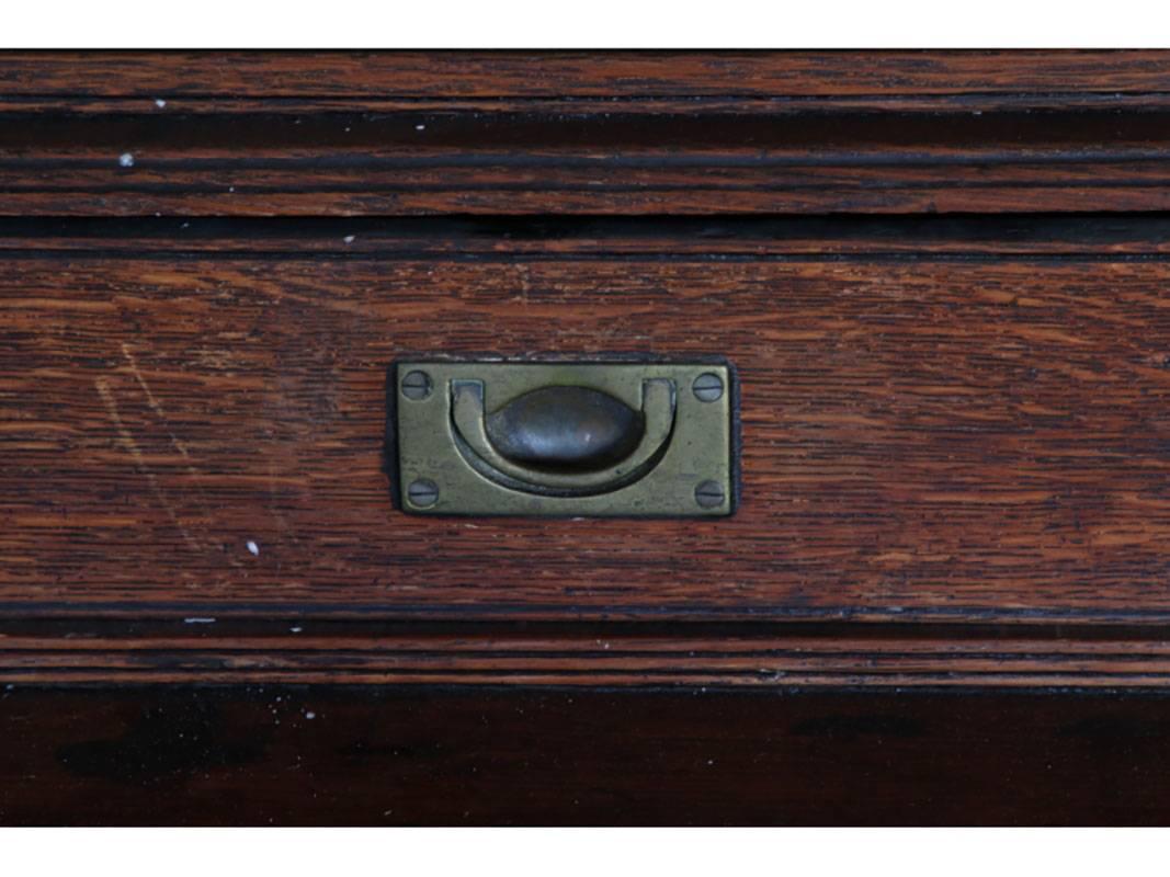 18th Century American Oak Cupboard in Two Parts 3