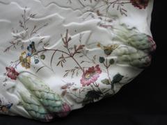 William Adderley English Staffordshire Floribella Transferware Asparagus Server