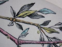 19th Century Staffordshire Aesthetic Movement Loochoo Pattern Drainer