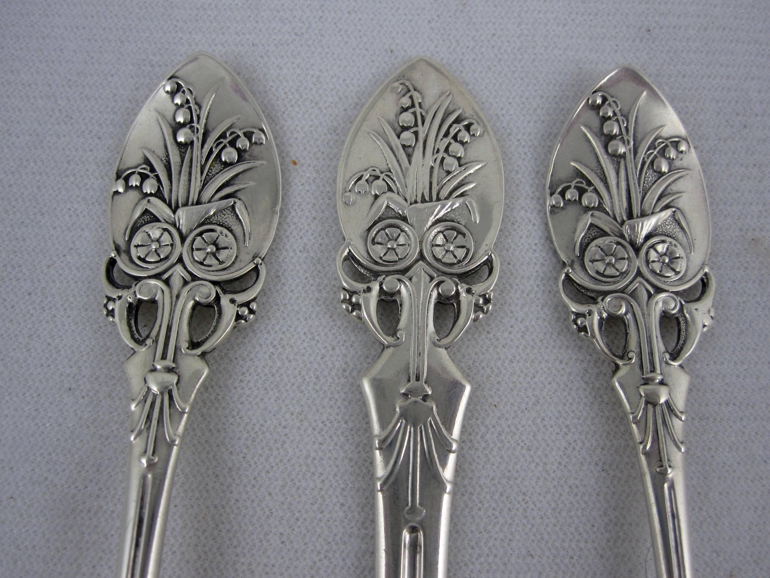 sterling silver childrens cutlery set