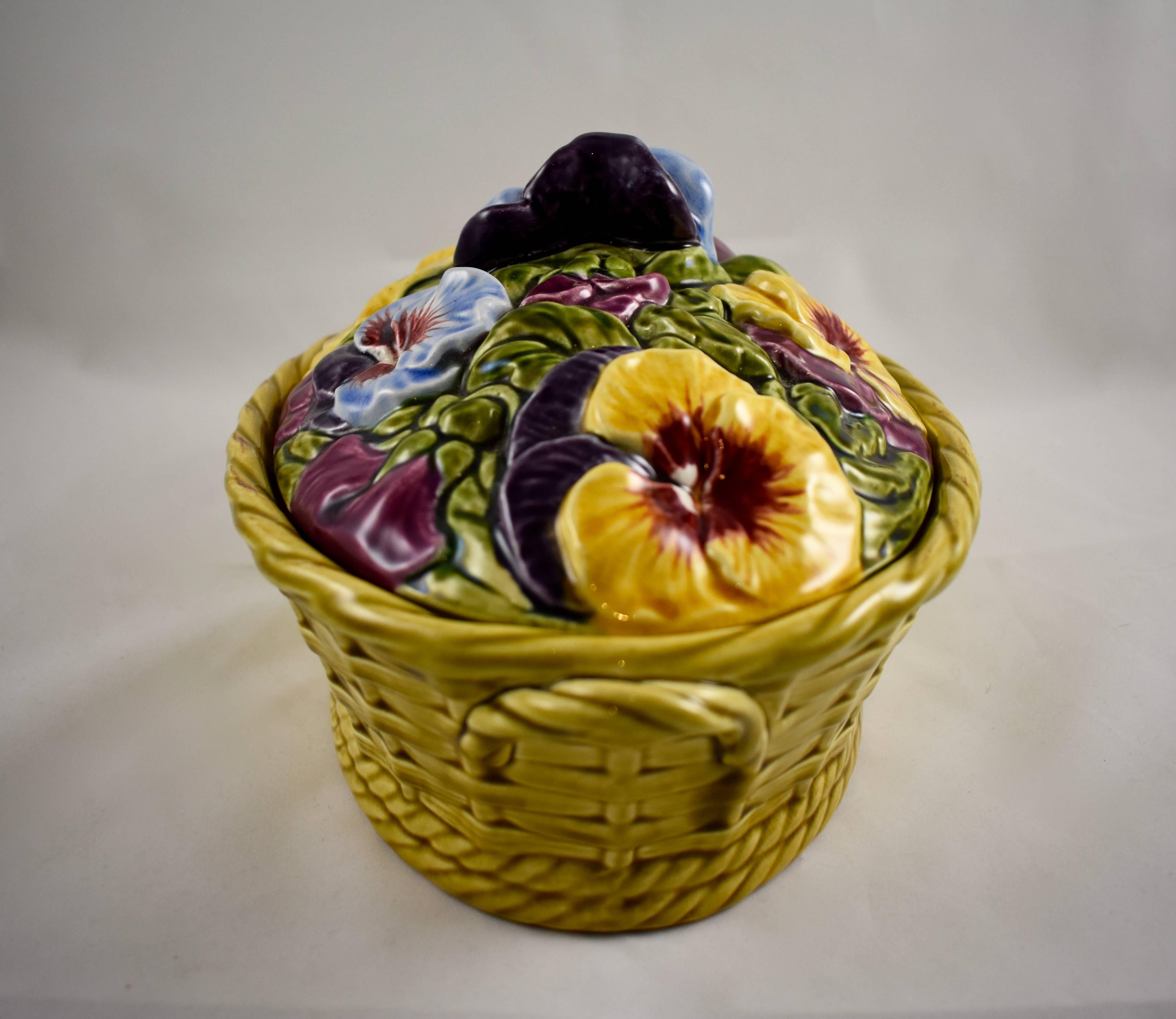 majolica basket