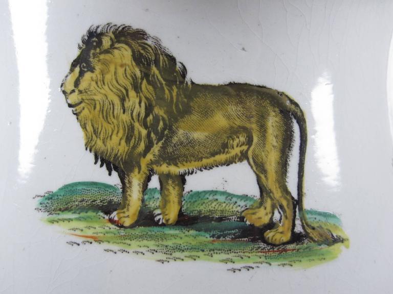 English Staffordshire Ironstone Elsmore and Forster Harlequin Theater