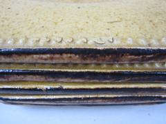Rustic Earthenware French Provençal Pearle Beaded Rim Plates, C.1840, S/5
