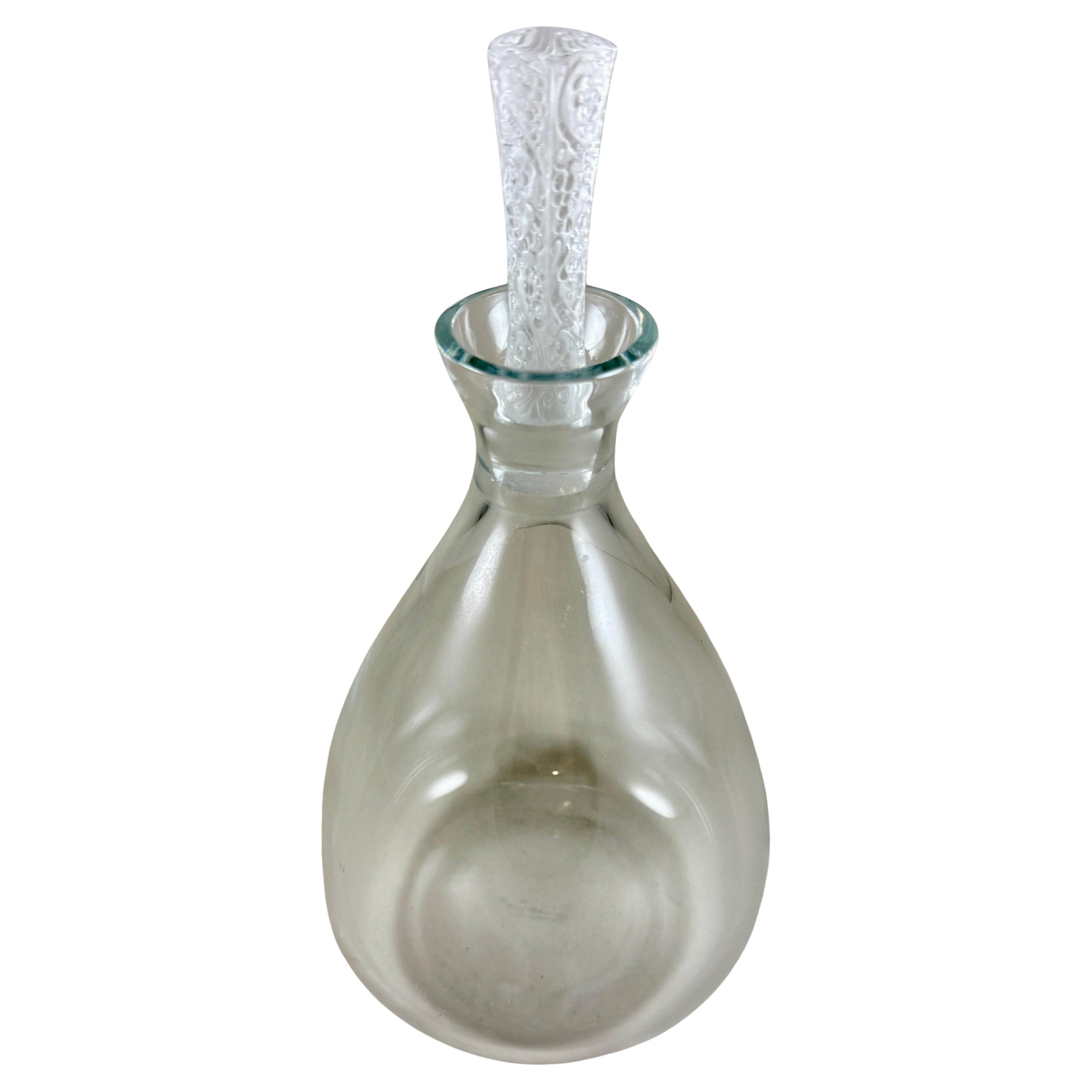 Lalique Crystal Phalsbourg Decanter