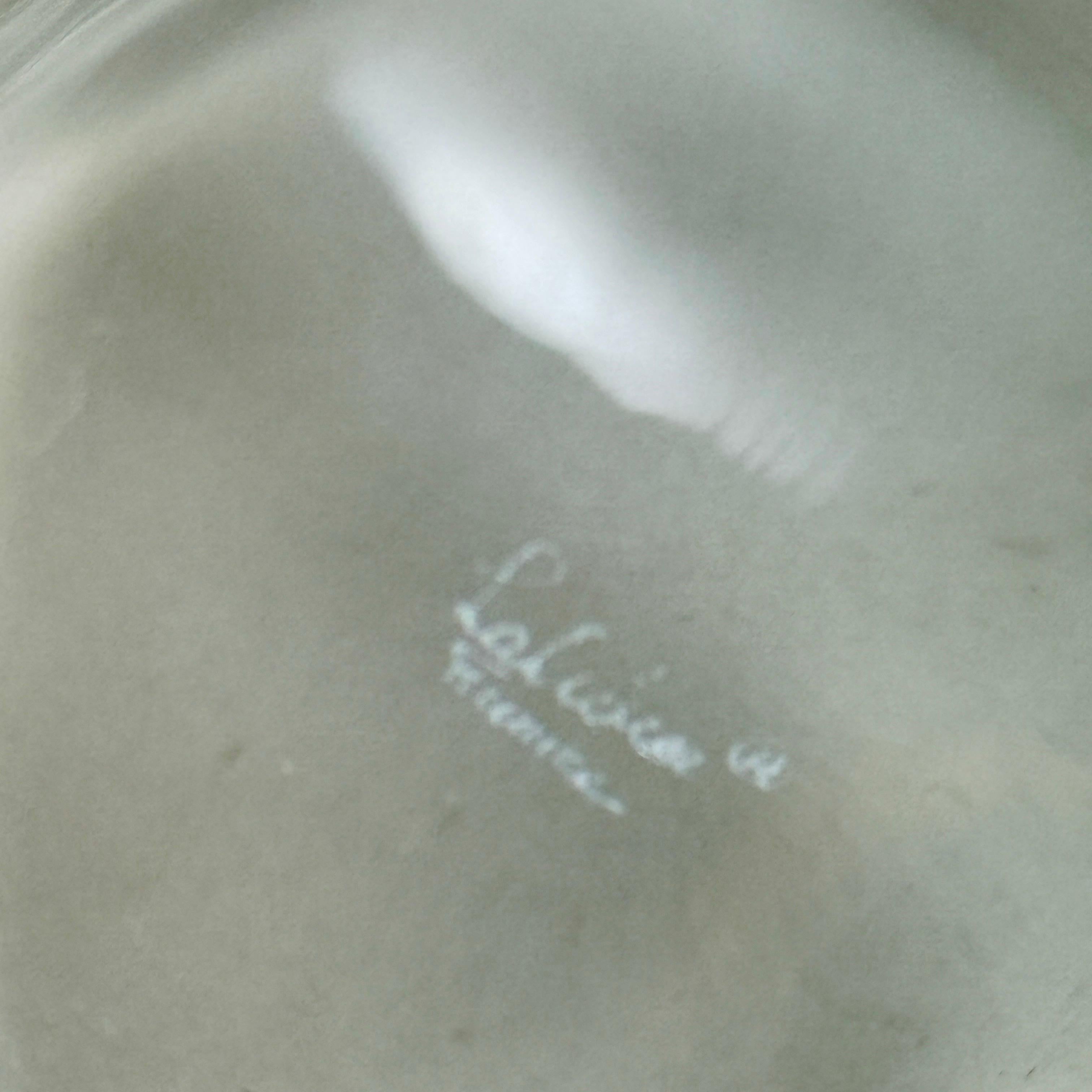 Fin du 20e siècle Carafe à décanter Phalsbourg en cristal de Lalique en vente