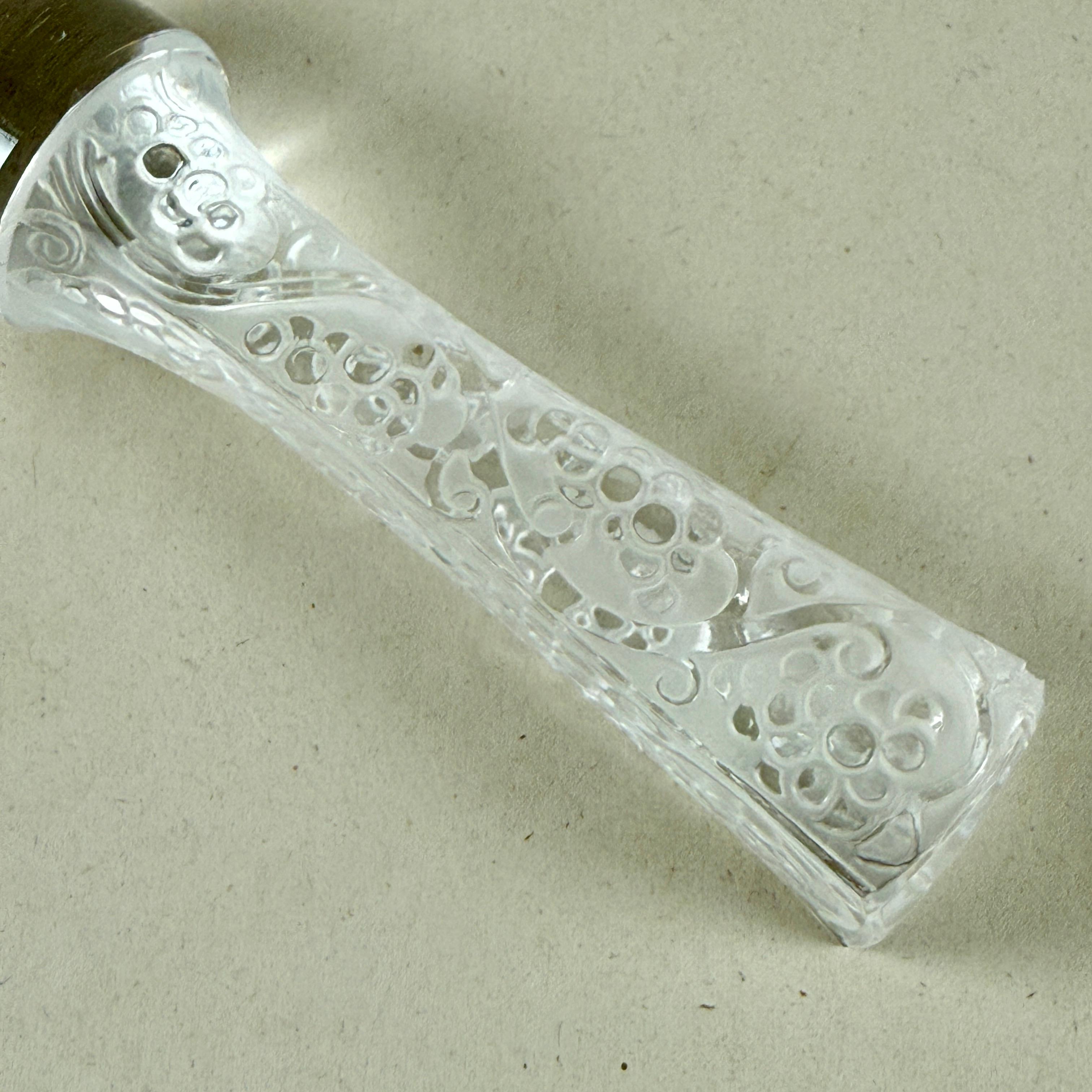 Carafe à décanter Phalsbourg en cristal de Lalique en vente 1