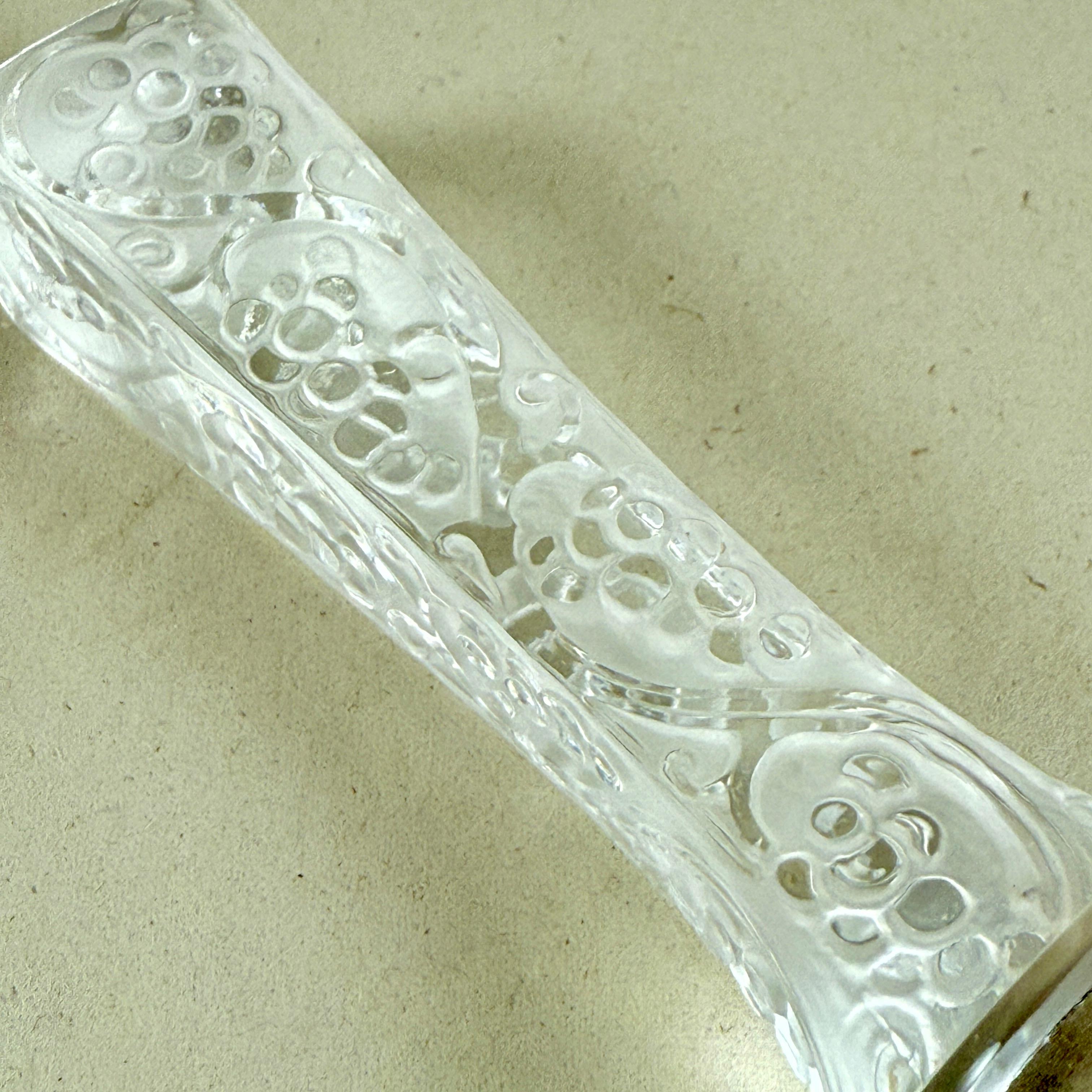 Carafe à décanter Phalsbourg en cristal de Lalique en vente 2